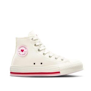 NWT Converse unisex Chuck Taylor All Star Eva Lift Kid Sneaker White/Red, 3.5